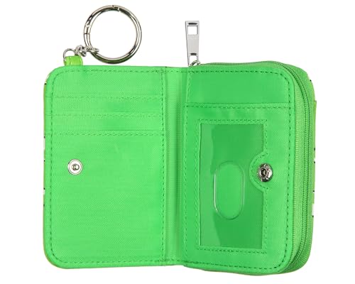 Bioworld Super Mario Yoshi Women's Compact Wallet With Snap Closure And Zipper Compartment3