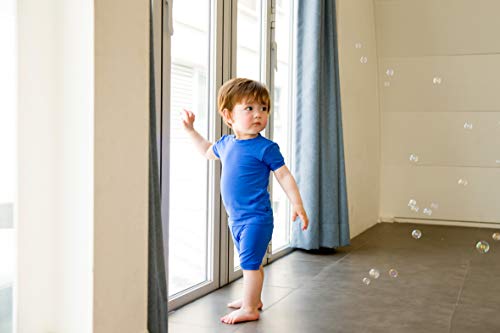 Vaenait Infant Toddler Kids Cooling Short Summer Viscose Pajamas Set Colorful Blue XS