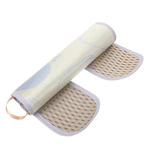 WEKADRIN 夏用ベビーカークールクッション ひんやり接触冷感アイスシルクマット 多機能冷却パッド 軽量携帯可能 新生児対応 ベビーカー用快