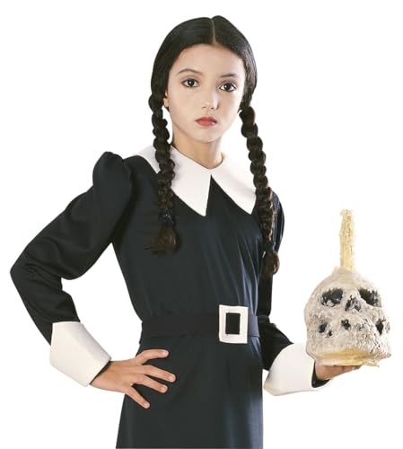 Child Wednesday Costume Wig