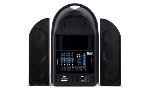 Alto Professional MixPack, 7 Channel, 3-way, 600W all-in-one portable P.A. with 12" Subwoofer, 24-BIT DSP FX, and Graphic EQ