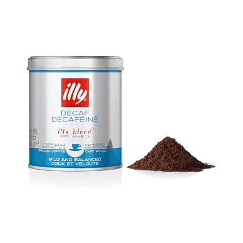 illy Decaffeinated Ground Coffee, Medium Roast Cover