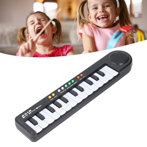 Teclado electrónico de 25 teclas para niños de 3 años con micrófono portátil 3
