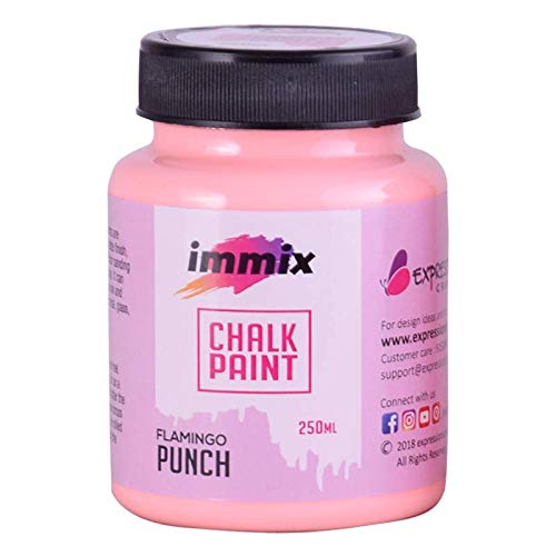immix Chalk Paint Flamingo Punch (250 ml, Beige)
