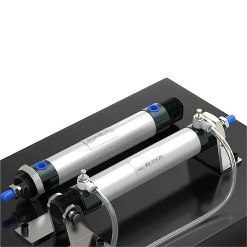 Cilindro neumático MAL de 16 mm y carrera larga de doble efecto 3
