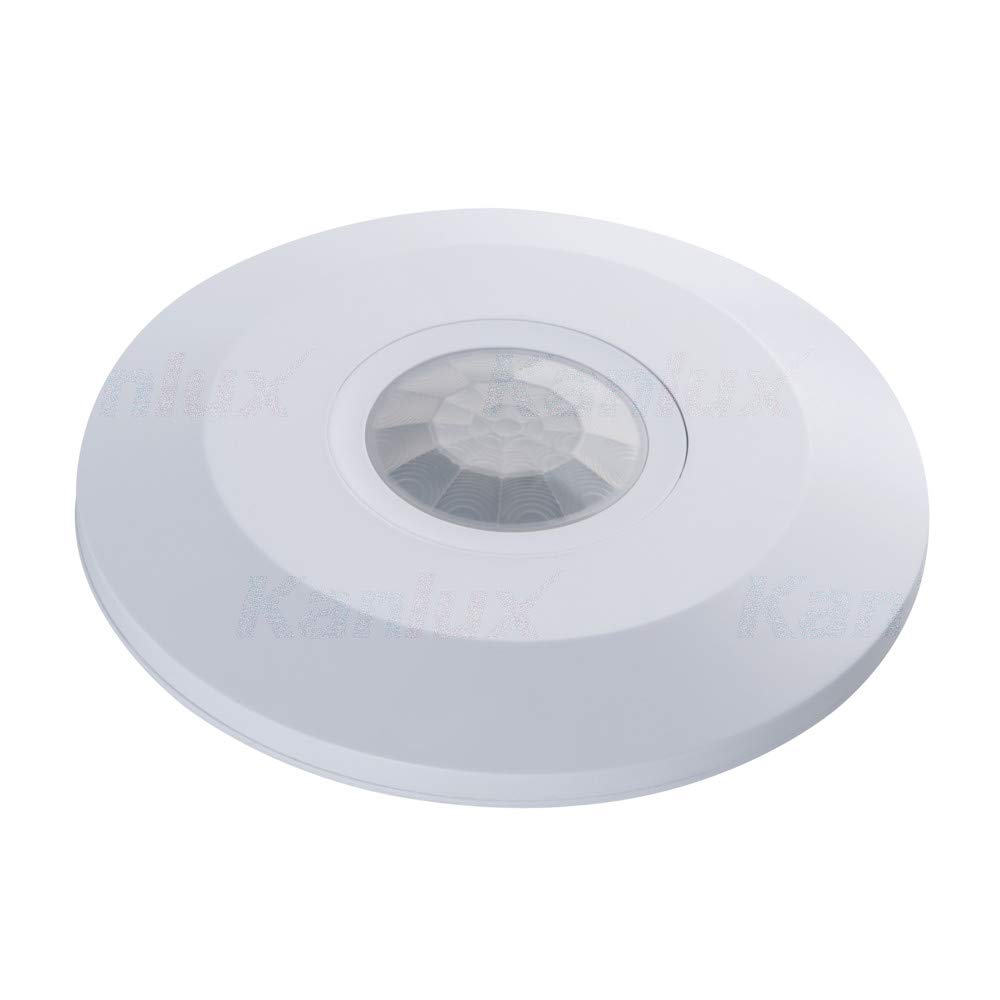 Sensor de movimiento PIR de 360 ° de ángulo amplio de movimiento en la superficie del techo montado rango de detección de 8 m medidor de presencia detector de seguridad de alarma interruptor sensor