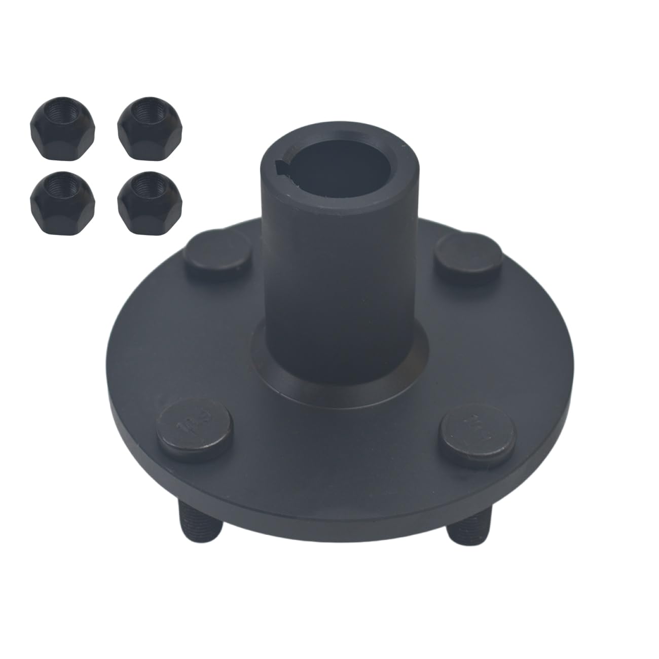 Go Kart Live Axle Hub 4" x 4" Wheel Hub for 1” Shaft,with 1" to 3/4" Step Down-image-46