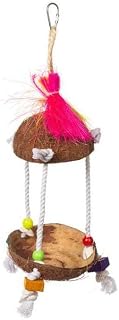 Prevue-Hendryx Tropical Teaser Tiki Hut Bird Toy