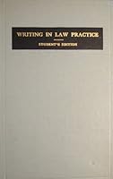 Writing in Law Practice B000EGPQQ8 Book Cover
