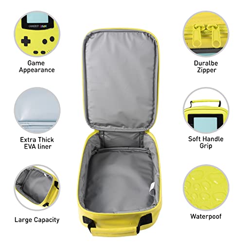 Tongtai Kids Lunch Box Boy Insulated Lunch Bag Game Leather Thermal Lunch Bag For School Insulated Cooler Bag Game Lunch Boxes For Boys Girls Kids Toddlers Teen #TOP6