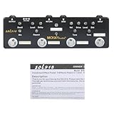 Sanfoelek MOSKY o SOL918 5-in-1 Multi Effect Pedal Combined Effect Guitar Pedal True Bypass Multi-in-one Combined Effect Device Reverb Delay FX Loop Overdrive Distortion for Guitar Bass Electro-acoust - Image 6