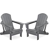 SERWALL Adirondack Chair Set of 2 for Pa...