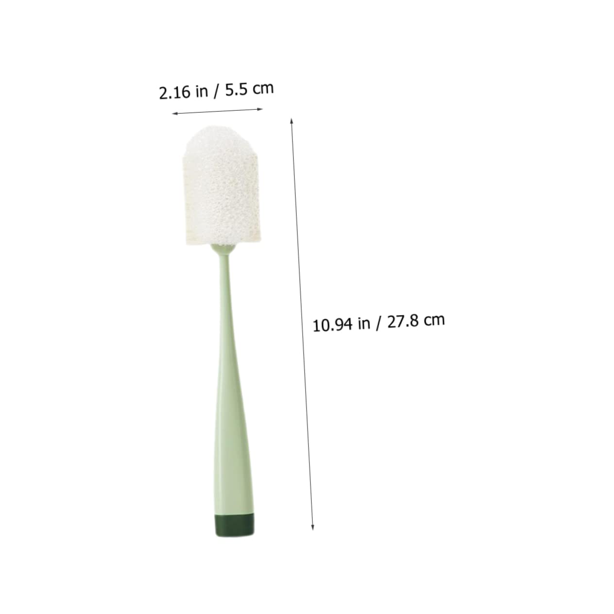 Healeved 9piezas Cepillos Limpiadores De Botellas Cepillo De Mango para Biberones Tazas y Jarras para Cocina y Limpieza De Accesorios