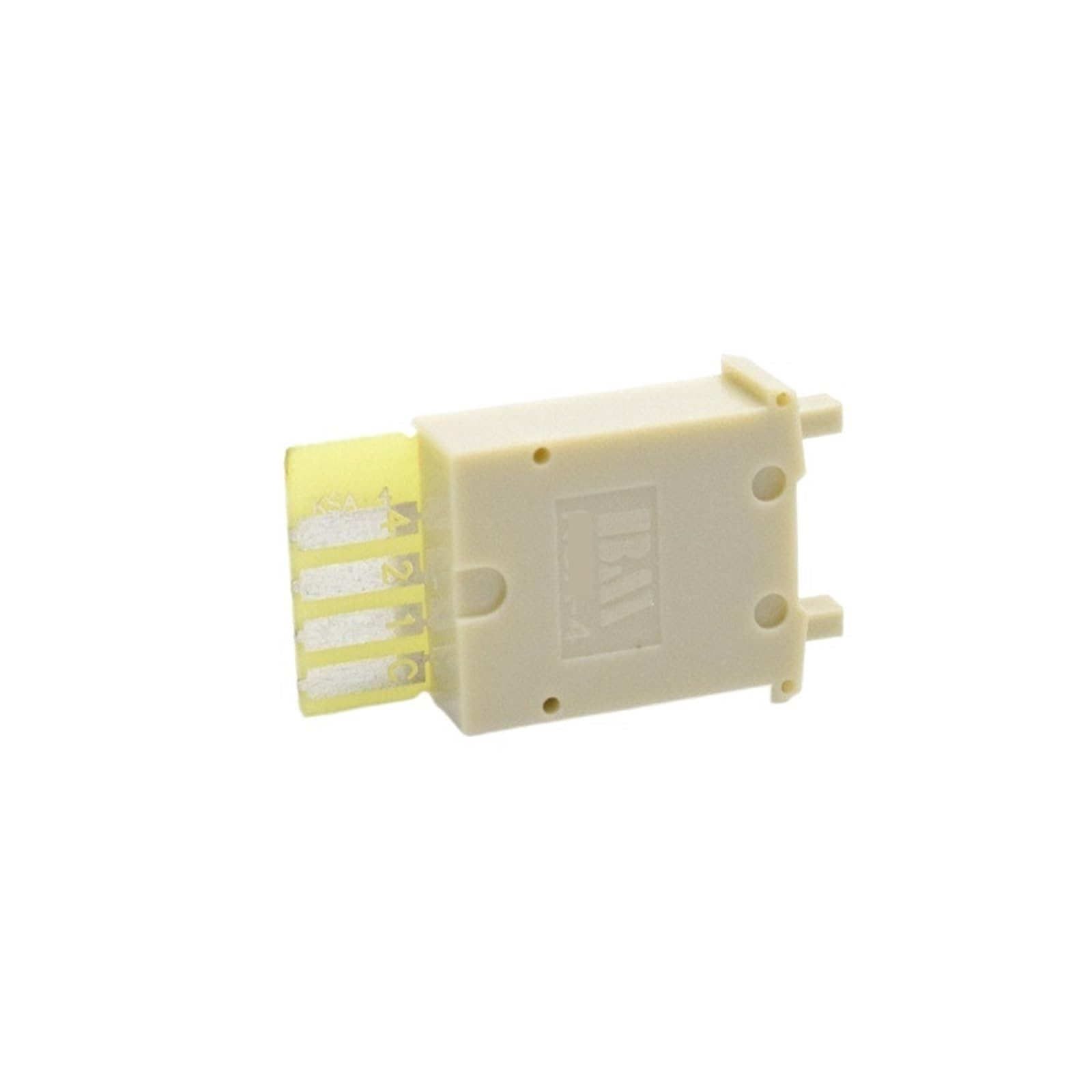 Commutateur Dip 4 positions beige pour remplacer un interrupteur défectueux