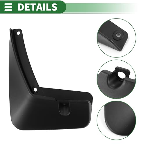 Image of Motoforti Mud Flaps Splash Guards Mud Guards for SsangYong Korando 2019-2021 W /Mount Accessories
