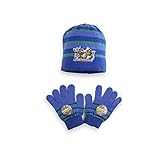  Ninja Turtles Set Mütze + Handschuhe für Jungen Gr. One size, blau