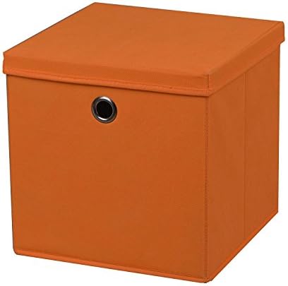 StickandShine 4er Set Weiß Faltbox 28 x 28 x 28 c Aufbewahrungsbox