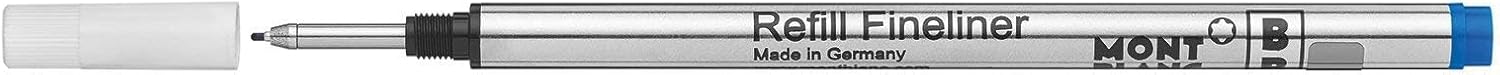MONTBLANC Fineliner Refills (B) Pacific Blue 105171 – Pen Refills for Fineliner and Rollerball Pens by MONTBLANC – 2 x Fiber Tip Pen Refill