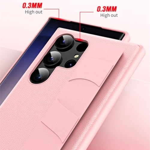 Coque Samsung S23 Plus de luxe avec cordon de maintien premium couleur bleu lac