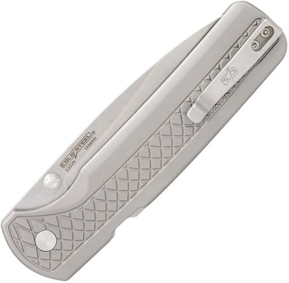Cold Steel Atlas 3.5 Full Metal Knife - Satin Titanium S35VN Blade