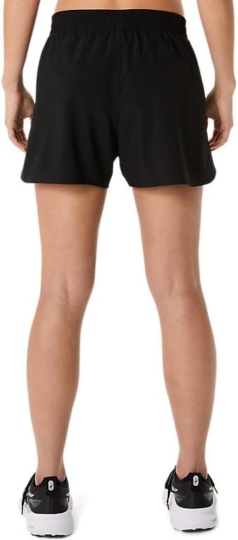 ASICS WOMEN'S SILVER 4IN SHORT RUNNING APPAREL