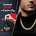 KISPER Men’s 18K Gold Plated Sterling Silver Figaro Chain Necklace – 5mm Solid Italian Link with Lobster Clasp, Made in Italy, 16