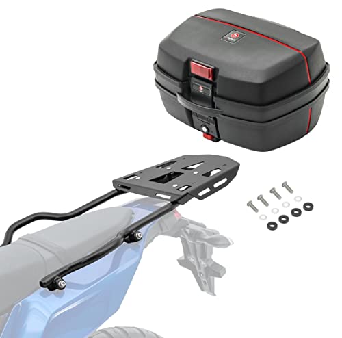 Set Topcase + Träger kompatibel mit Yamaha Tenere 700 19-24 Bagtecs TB6 32L