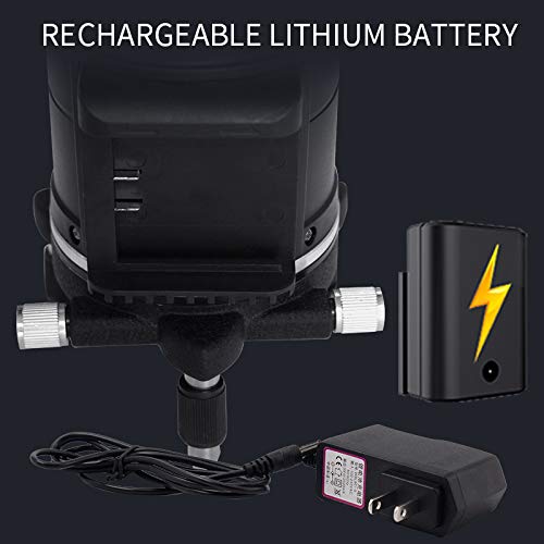 A.B Crew 360°Self Leveling Laser Level Green Beam 5 Lines 6 Points Laser Level Horizontal/Vertical Cross Line Straight/Tilt Line Rechargeable Dust Proof Rubber Touch Keypad Rotary Base - Thumbnail 3