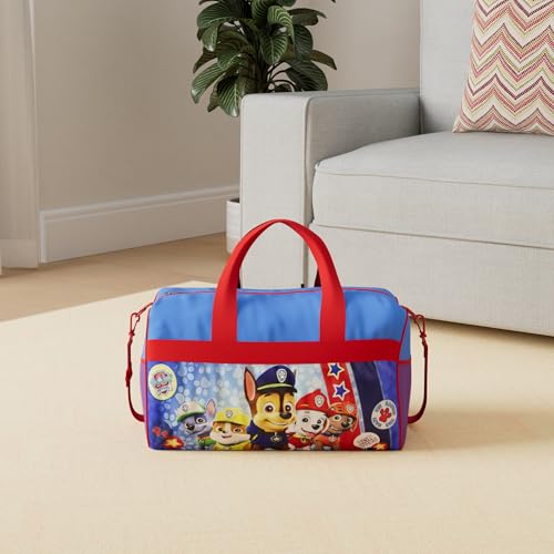 Nickelodeon Paw Patrol Polyester Duffle Bag Kids, Blue, Large2