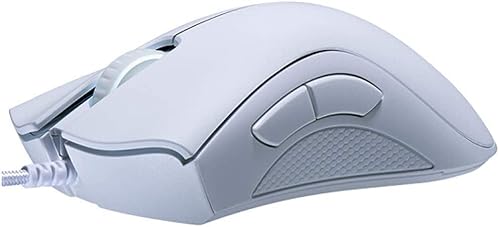 DeathAdder Essential Gaming Mouse: Sensore ottico 6400 DPI - 5 pulsanti programmabili - Interruttori meccanici - Impugnature laterali in gomma - Mercury White - Mouse gaming - Immagine 3
