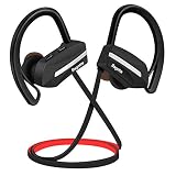Auriculares Bluetooth Deportivos, Bagotte In-Ear Auriculares Bluetooth 4.1 Cascos Inálambrico, Cancelación de Ruido CVC 6.0 Hidrófugo IPX7 con Micrófono, para Fitness Correr, para iPhone y Android