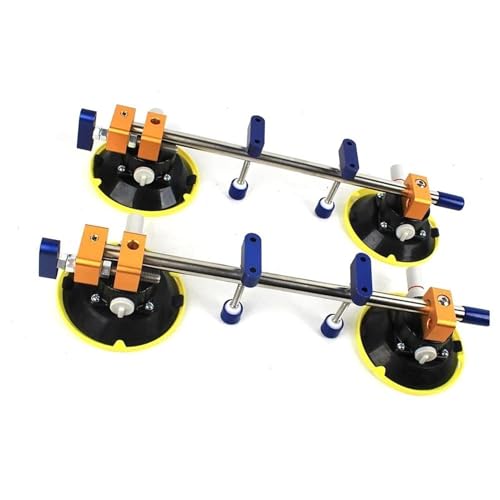 Stone Jointer Vacuum Suction Cup 2 Pack for Stone Countertop Installation Tool with 6 Inch Vacuum Suction Cup