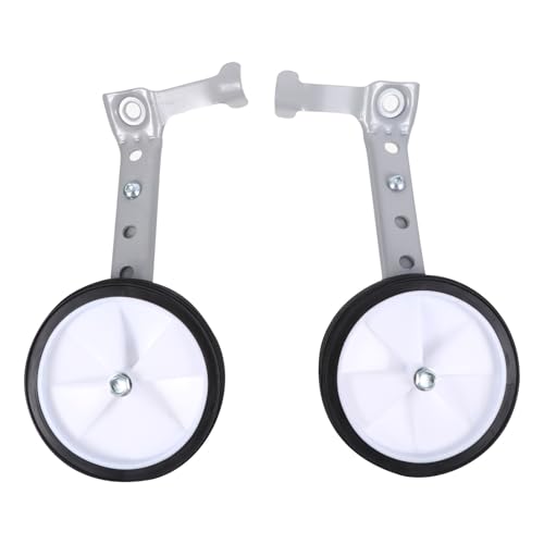 POPETPOP Ruedas de Entrenamiento Ajustables para Bicicleta de 16/24 pulgadas Soporte Estabilizador Trasero Par miniatura 1