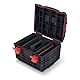 Kistenberg C Block Pro Werkzeugkoffer, Schwarz und Rot