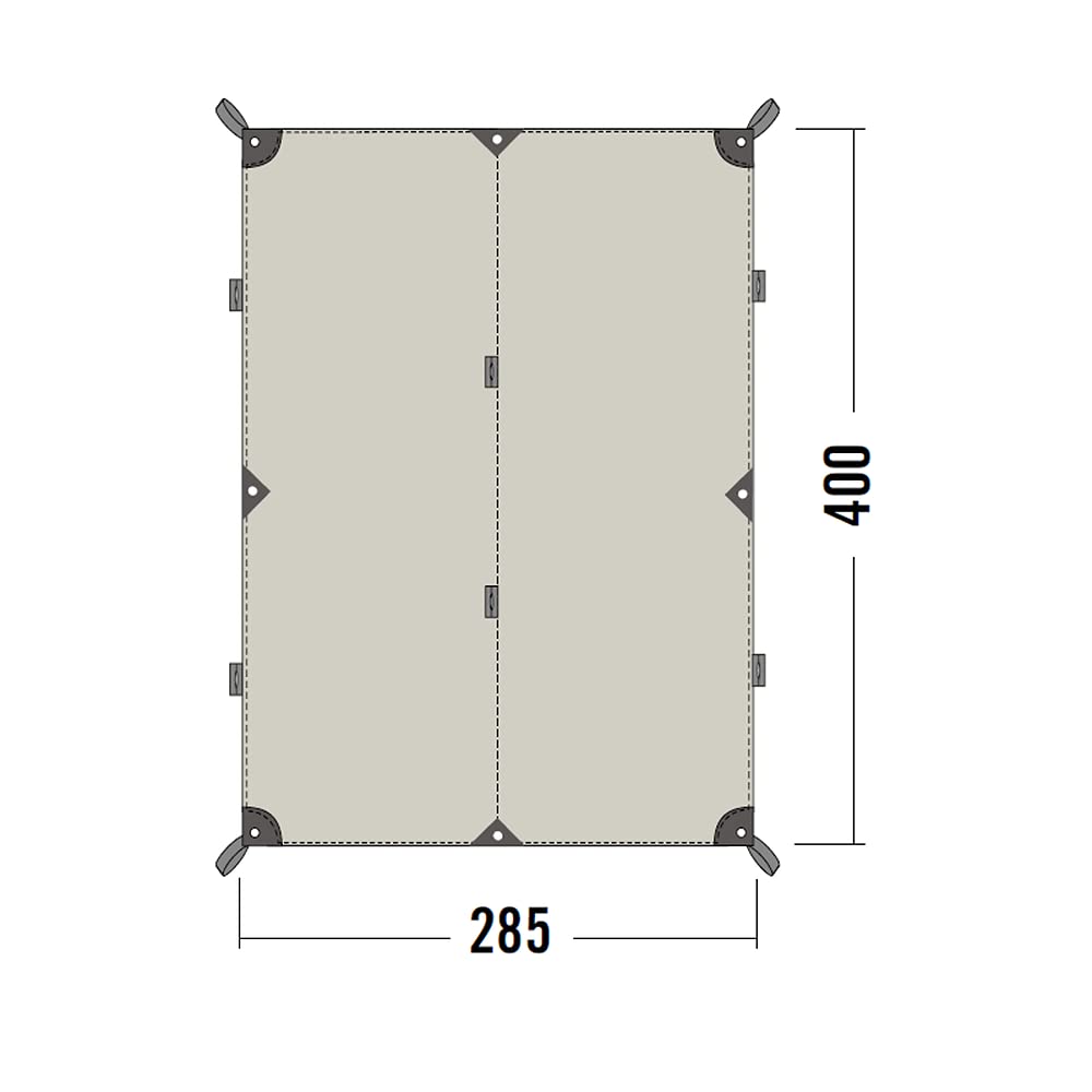 Amazon | TATONKA(タトンカ) タープ TARP 4 TC 285 x 400cm
