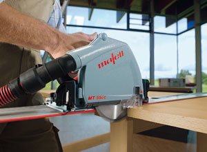 Tauchsäge Mafell MT 55ccm mit Führungslineal 1,60m im Systainer Koffer