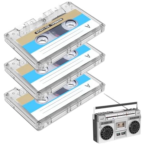 90 Min Blank Cassette Tapes for Recording Cover