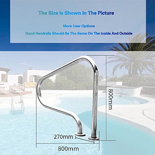 Barandilla para piscinas de acero inoxidable miniatura 4
