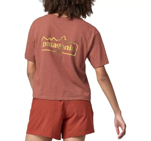 PATAGONIA W's Unity Fitz Easy Cut Responsibili-tee 37769 Sienna Clay M Mujer