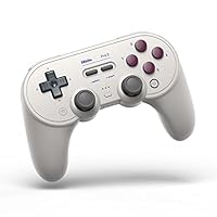 8Bitdo Controller Bluetooth Pro 2 per Switch, PC, macOS, Android, Steam e Raspberry Pi (G Classic...