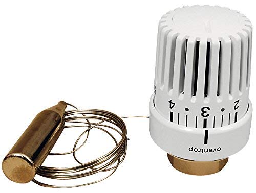 Oventrop Thermostat Uni LH7-28 C, 0 x 1-5, Fernfühler 2 m, weiß, 1011665