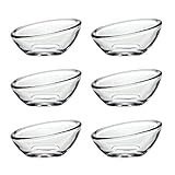 Maße Ø 9,6 cm (oben), Ø 4,6 cm (unten), stapelbar