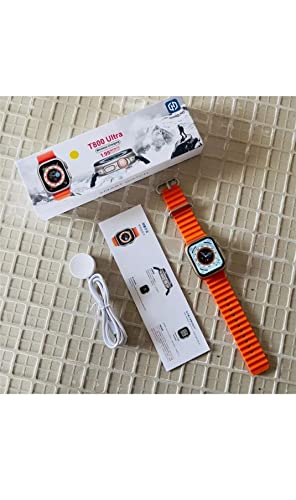 Image of Kalpana Shop Smartwatch T800 Series Ultra Smart Watch HD with Sports Mode, Wireless Charging and Health Monitoring Sports Features (Without SIM)(New Series Ultra8 T800)