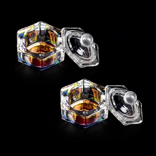 2 piezas receptáculo para uñas con tapa KAZIPOP miniatura 1