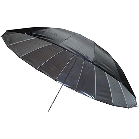 DYNASUN UR02 XXL 150cm Studio Schirm Softbox Silber Studioschirm Reflektorschirm Cover
