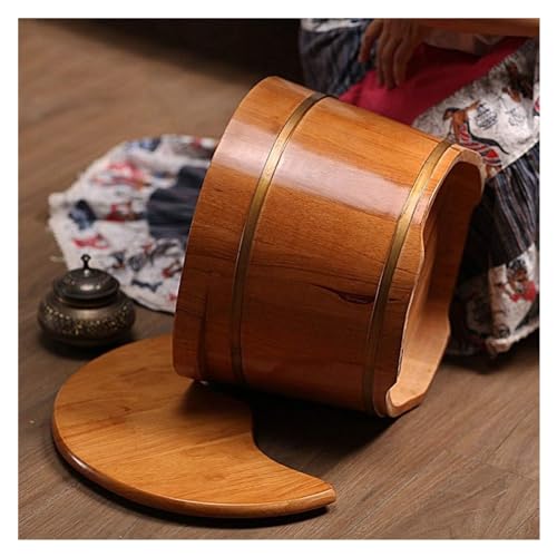 Cuenca de madera para pies spa en casa miniatura 3