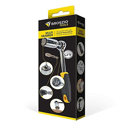 Cle a douille universelle I Clef a douille universelle I Cle a Cliquets Universelle 8-21 mm I Cles a douilles avec adaptateur cliquet universelle