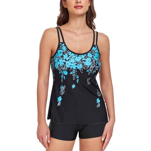 Jecarden Tankini Damen Bauchweg - Tankini...