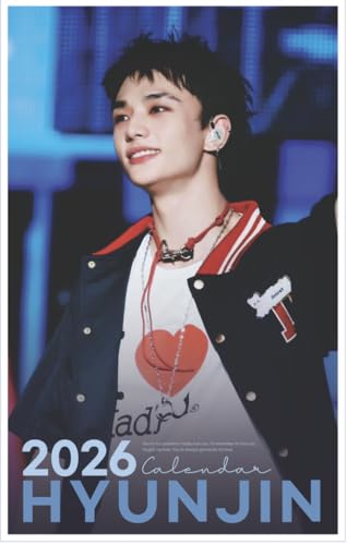 スキズ ヒョンジン グッズ 2026年 大型 壁掛け カレンダー (SKZ HYUNJIN) BDのサムネイル