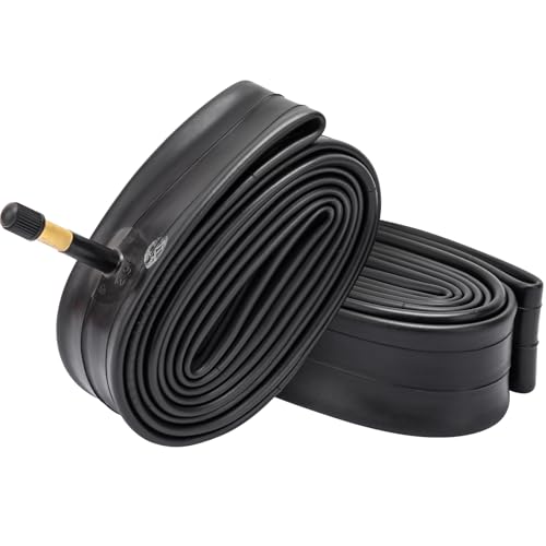 2-PCS 700C Bike Tubes 700x35C/38C/40C/42C/43C 48mm Schrader Valve 35/43-622 Inner Tubes for 700 x 35C 700x38C 700x40C 700x42C 700x43C Road Gravel Bike Tire Tubes (G-274)